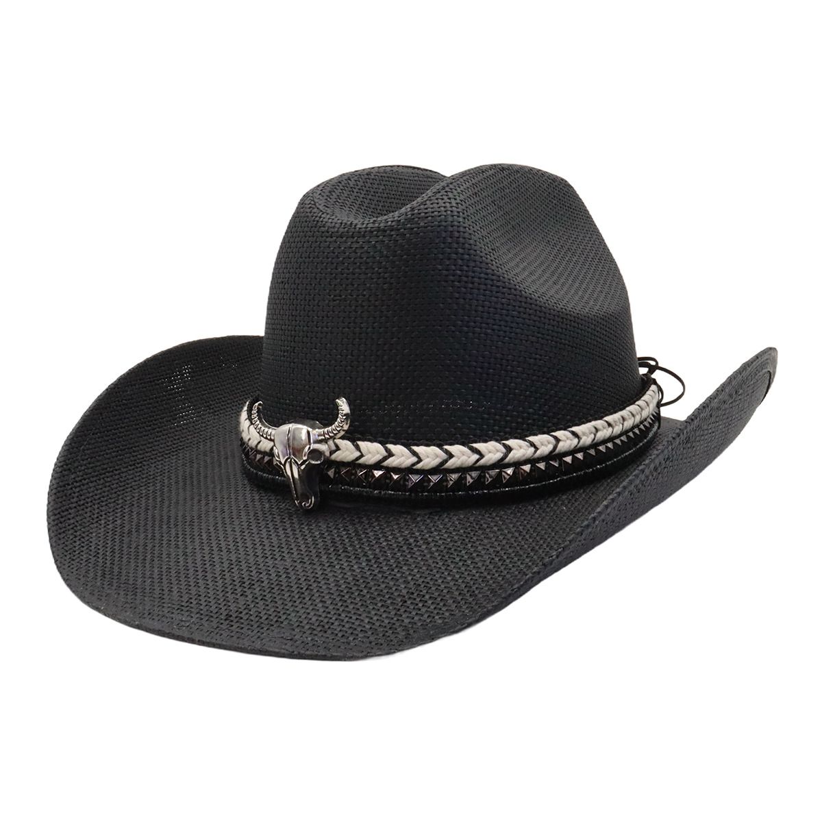Cowboy hat / white band