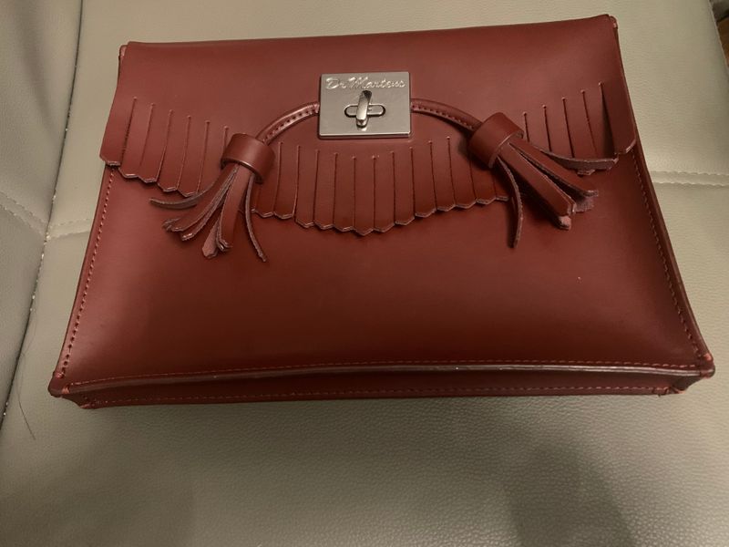Dr.Martens leather clutch