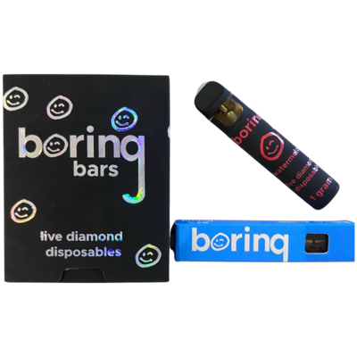 Boring Bars 1.1 Gram Live Diamond Disposables
