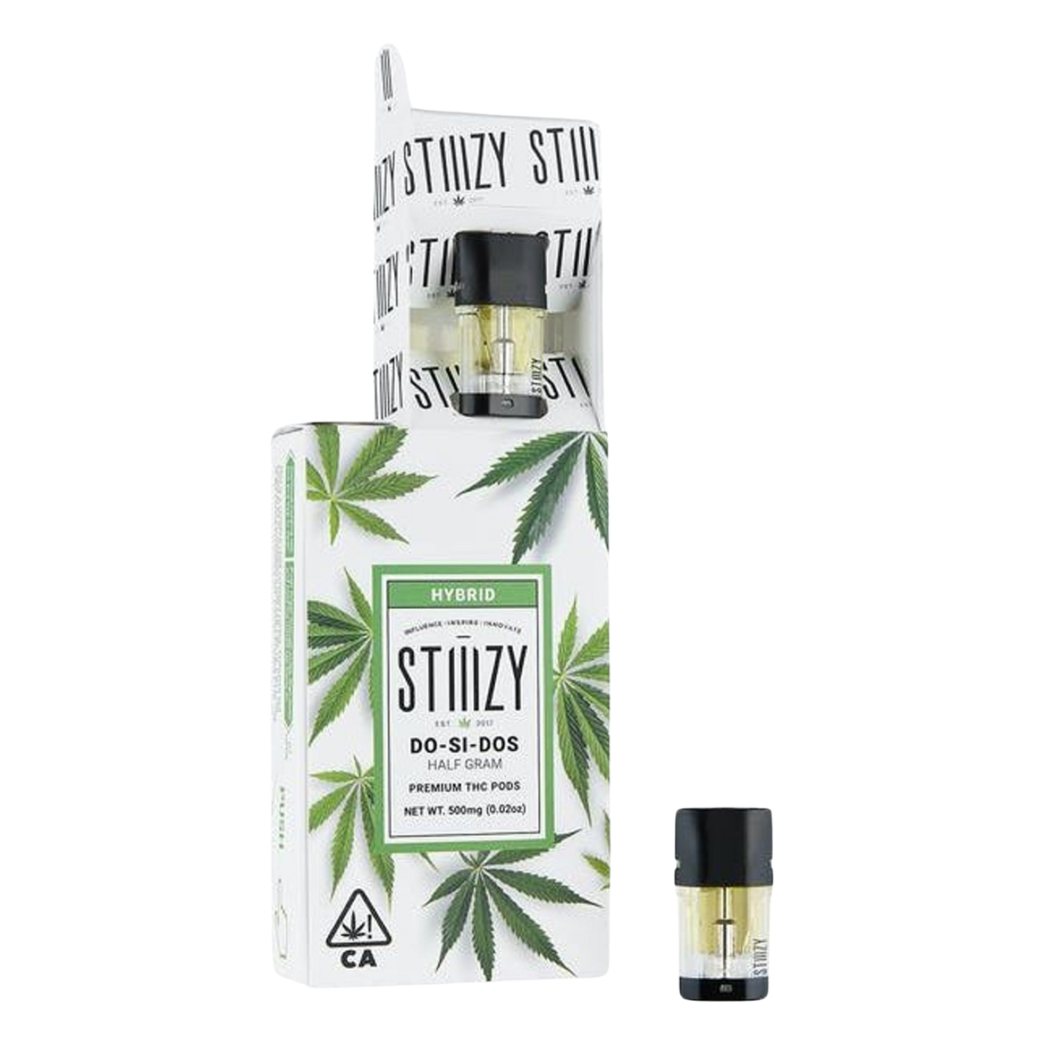 STIIIZY Premium THC Pods [1/2 Gram], Type: Watermelon Z (83.08%) - Indica