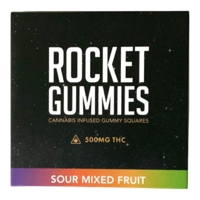 Rocket Gummies Cannabis-Infused Gummy Mixed Fruit [500mg]