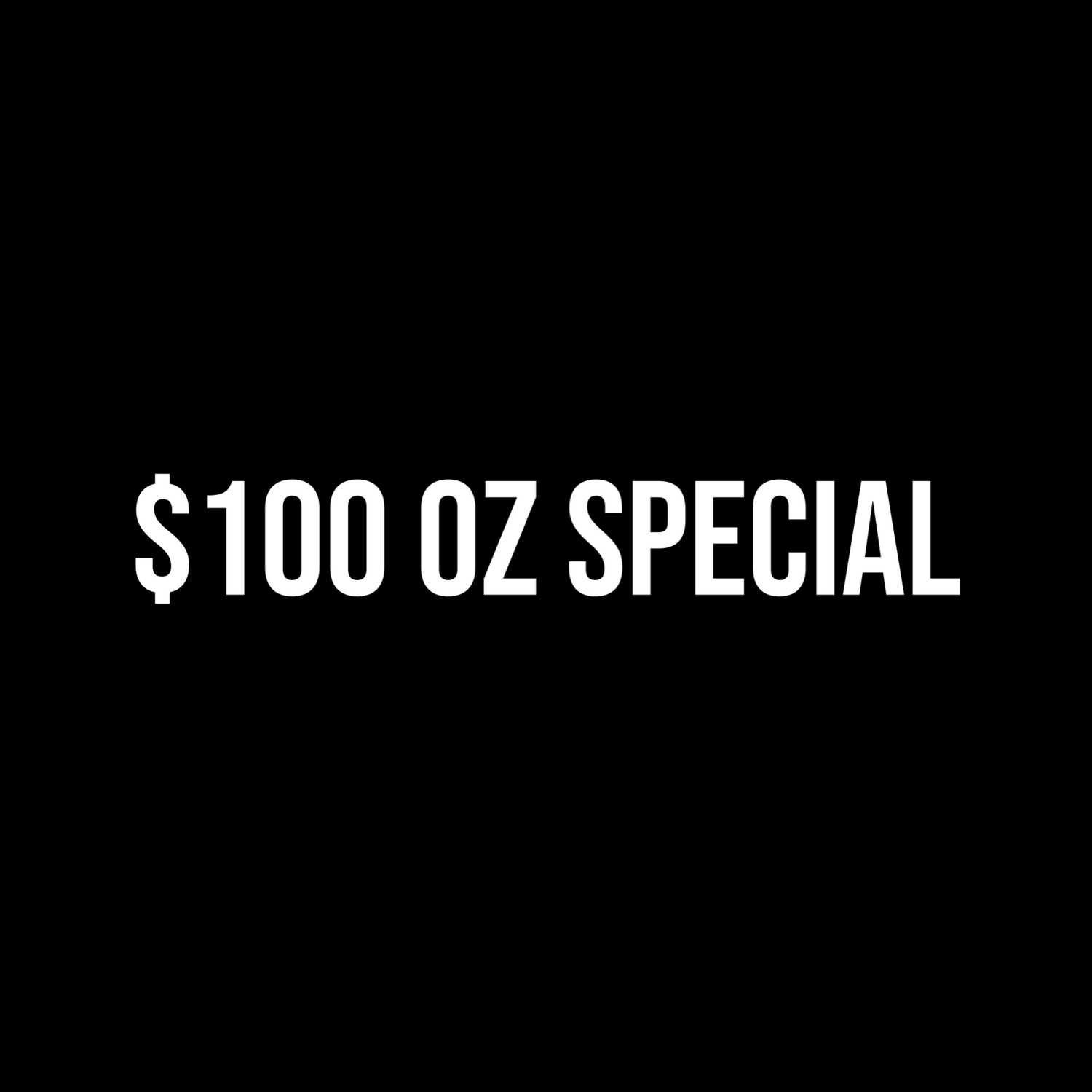 $100 Oz Special - Apple Sundae (Indica), Size: 1 Oz