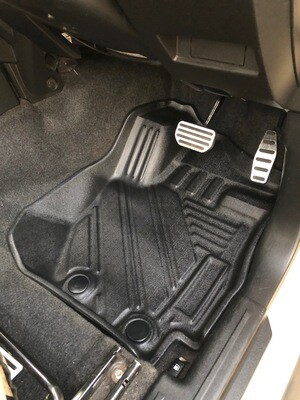 5 Door - Moulded High Walled Floor Mats - Gen 4 - Automatic Transmission - Set includes Boot Mat