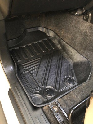 5 Door - Moulded High Walled Floor Mats - Gen 4 - Manual Transmission - Set includes Boot Mat