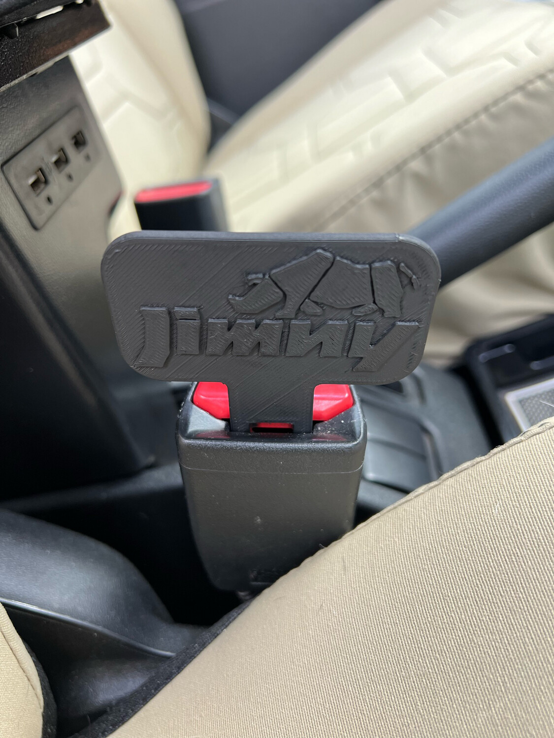 Dummy Seatbelt Clip