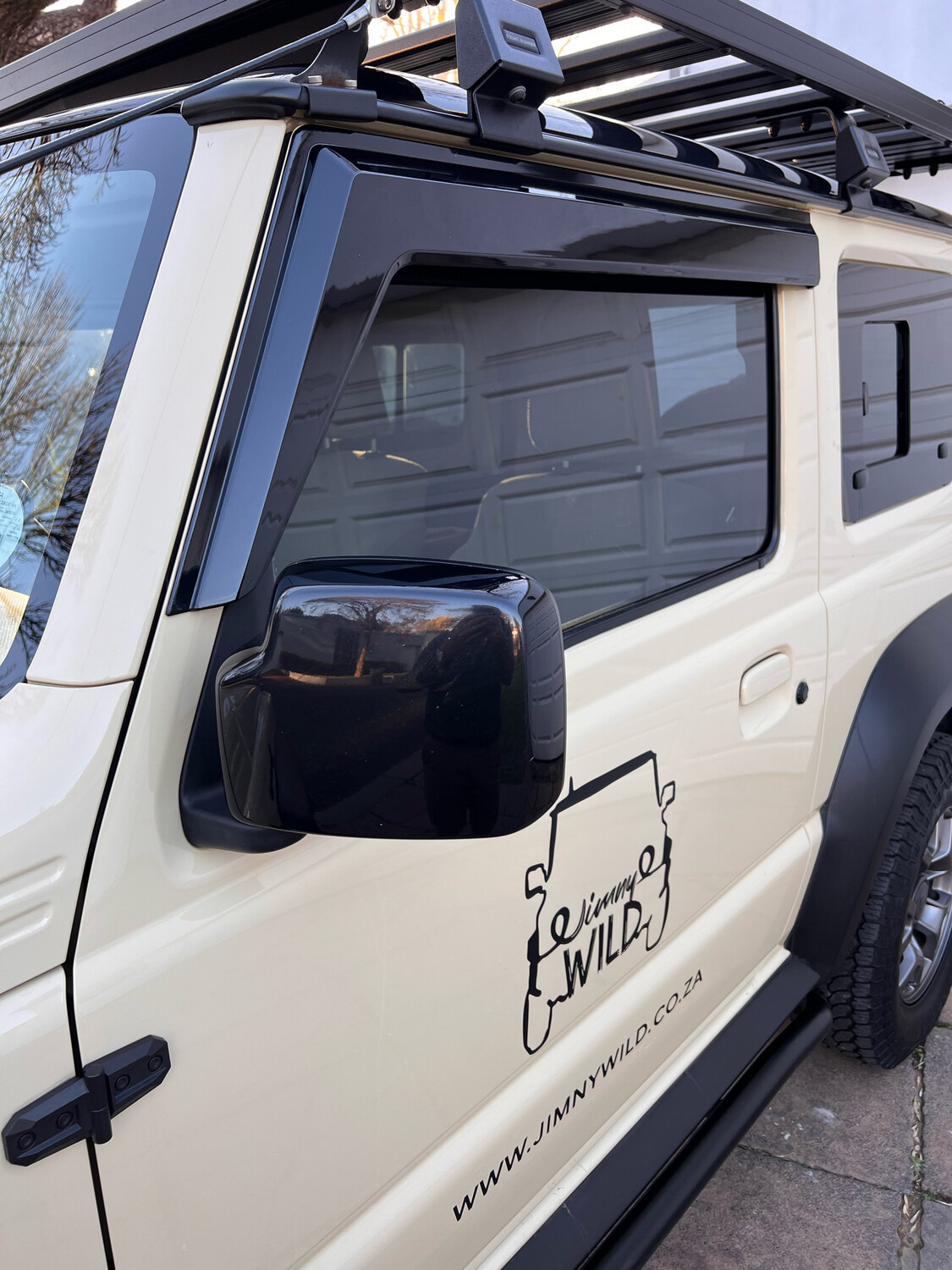 Jimny Gen 4 Wind &amp; Rain Deflectors