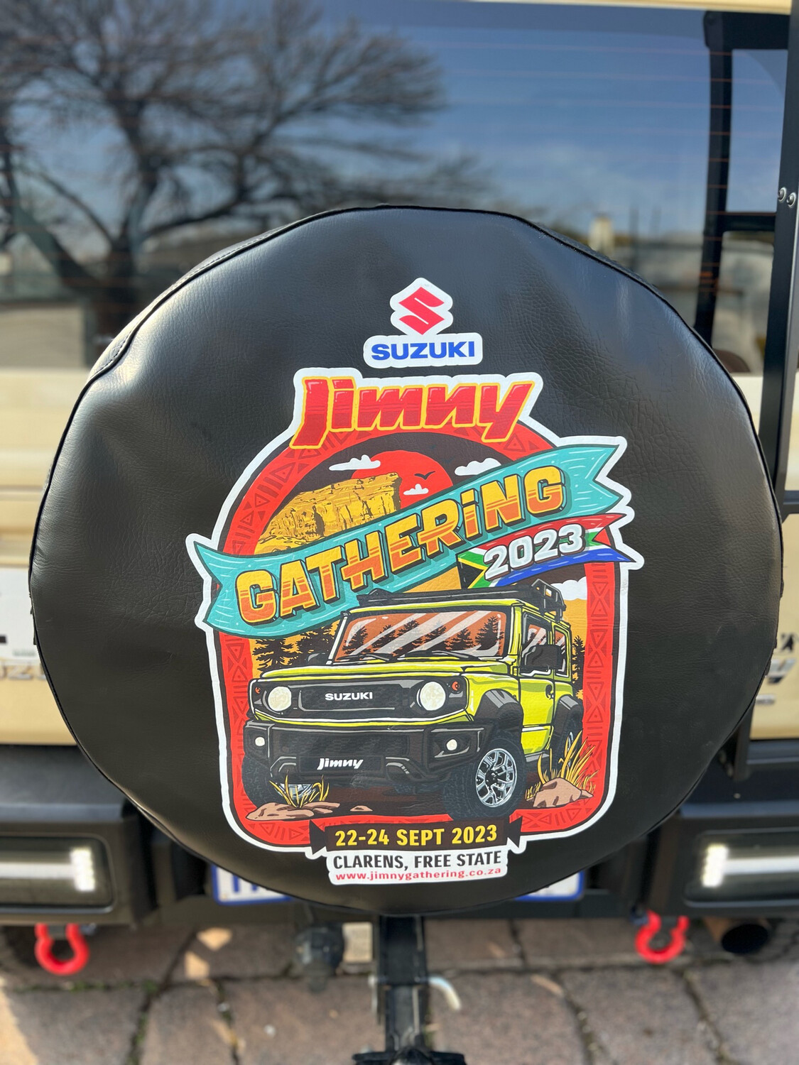 Official “Jimny Gathering” Gen 4 Spare Wheel Covers
