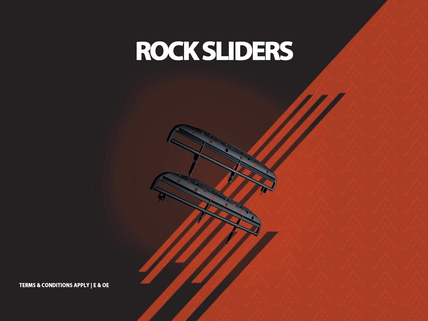 Gen 4 Jimny Rock-Sliders  (Set of Two) 3 &amp; 5 Door