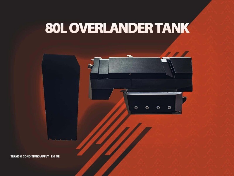 Des Sol Overlander – Gen 4 – 80 Litre Long Range Tank