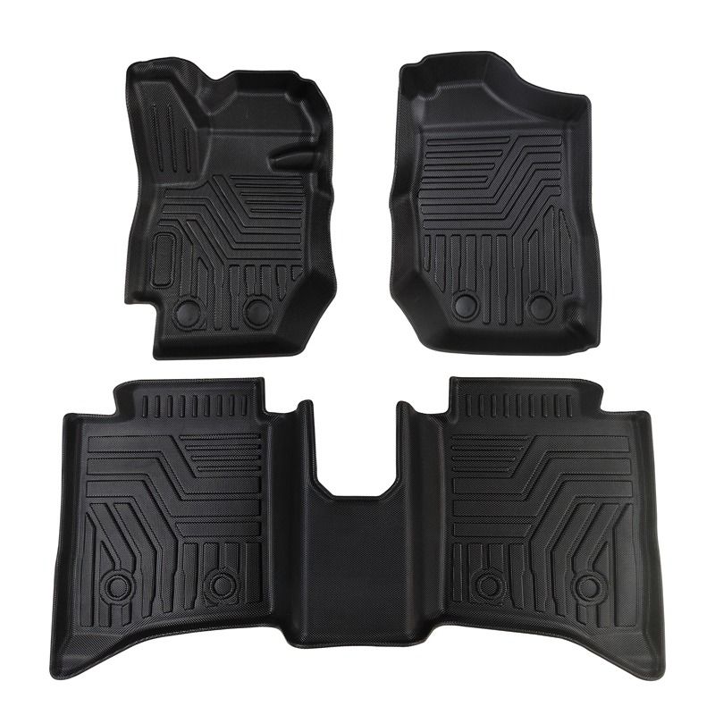 5 Door - Moulded High Walled Floor Mats - Gen 4 - Automatic Transmission - Set includes Boot Mat