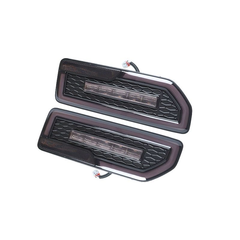 Honeycomb Blacked Out Taillights