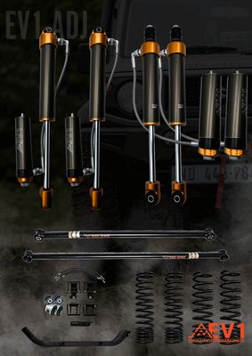 EV1L50–ADJ 50mm Suspension Overlanding Kit Pack 3 -Jimny Gen 4