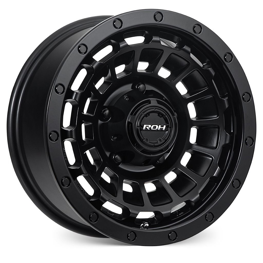 ROH OT5 MATT BLACK 15X6 5/139.7