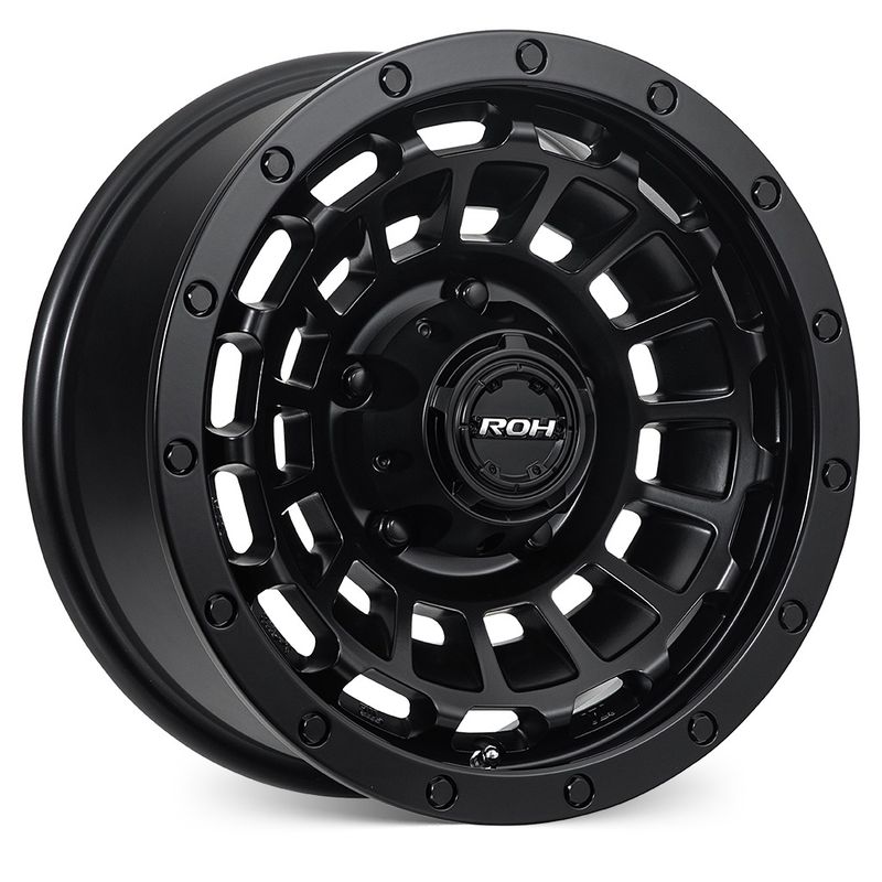 ROH OT5 Matt Black 15x6.5 139.7 Wheel