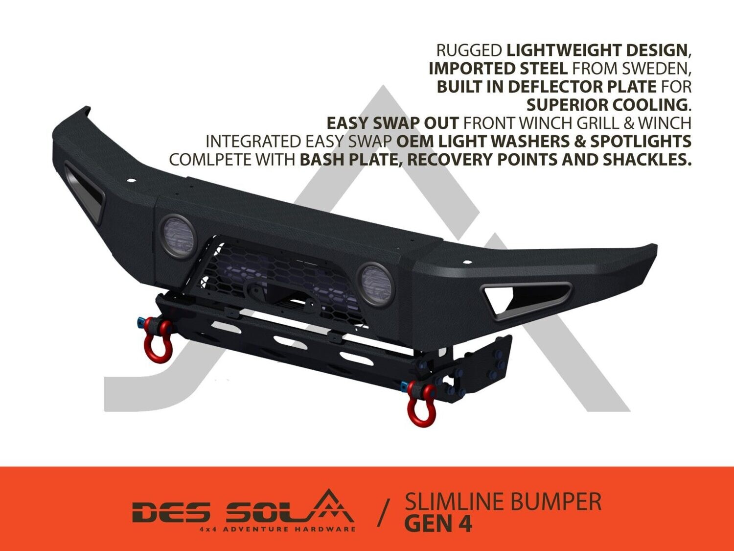 Suzuki Jimny Gen 4 Slimline Front Bumper