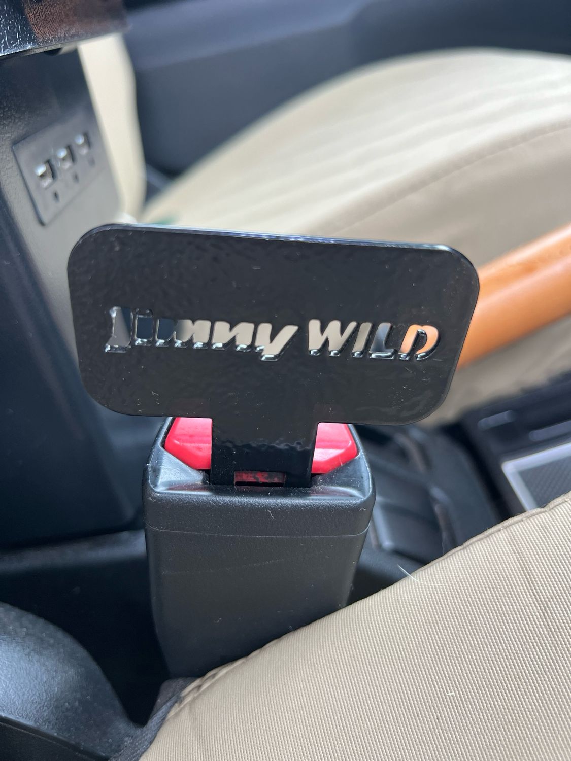 Dummy Seatbelt Clip