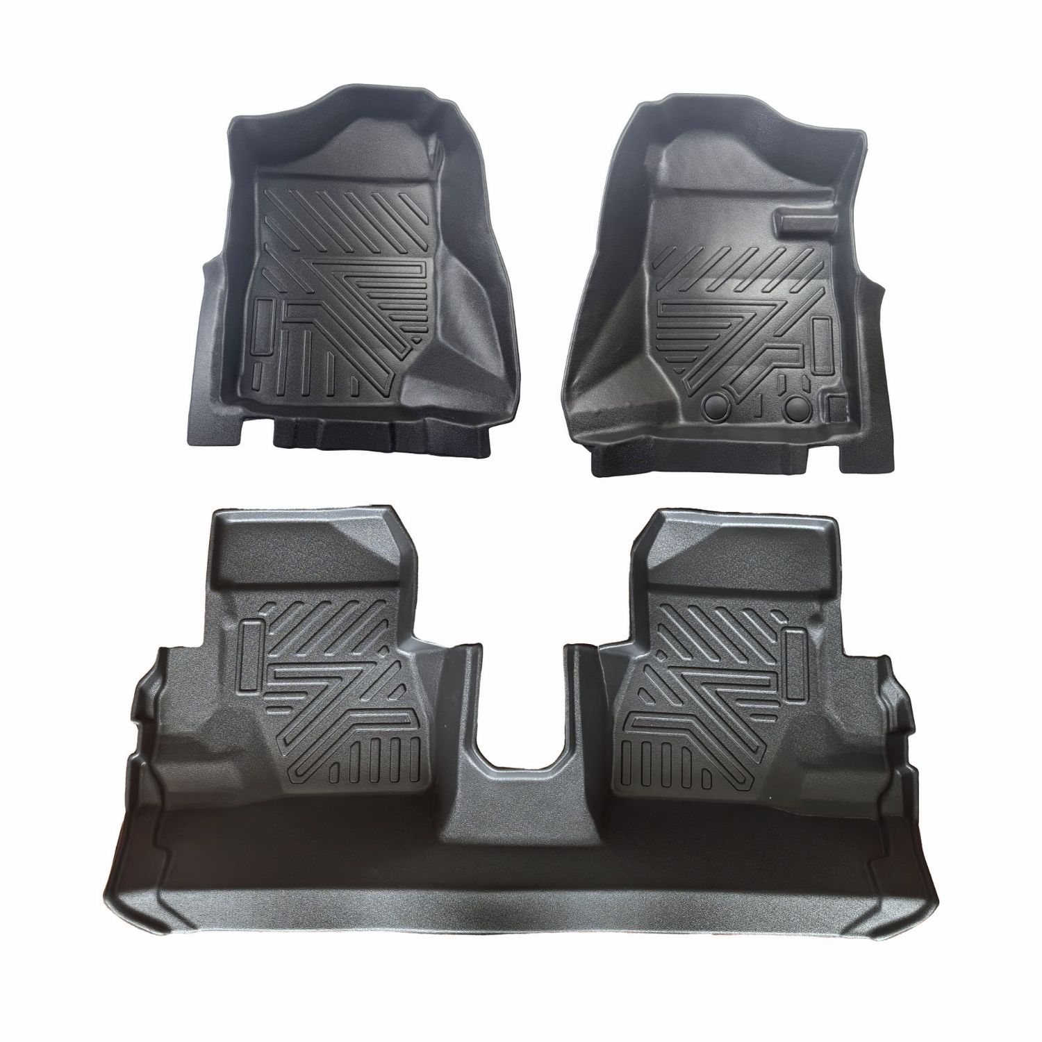Moulded High Walled Floor Mats - Gen 4  (3 Door) - Automatic Transmission
