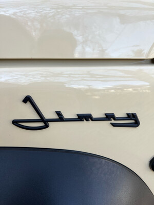Jimny Script Logo (Black Or Silver)