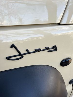 Jimny Script Logo (Black Or Silver)