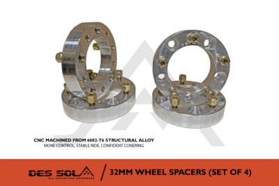 Wheel 32mm Spacers (Set of 4) Gen 3