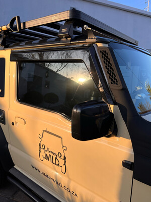 Jimny Gen 4 Wind &amp; Rain Deflectors