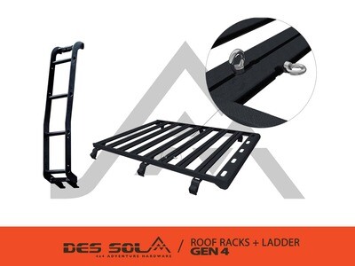 Des Sol Gen 4 (3 or 5 Door) – Roof Rack and Ladder Combo