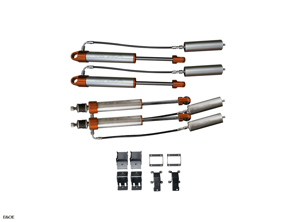 EV1L75 Series – Des Sol 75mm Lift Shock Absorbers + Reservoir Mounting Bracket