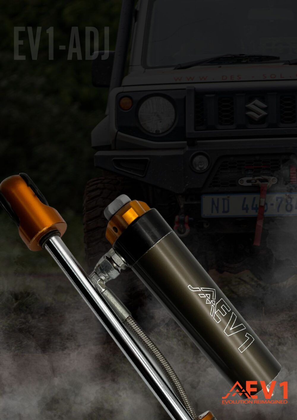 Suzuki Jimny EV1L50 Adjustable Reservoir Upgrade