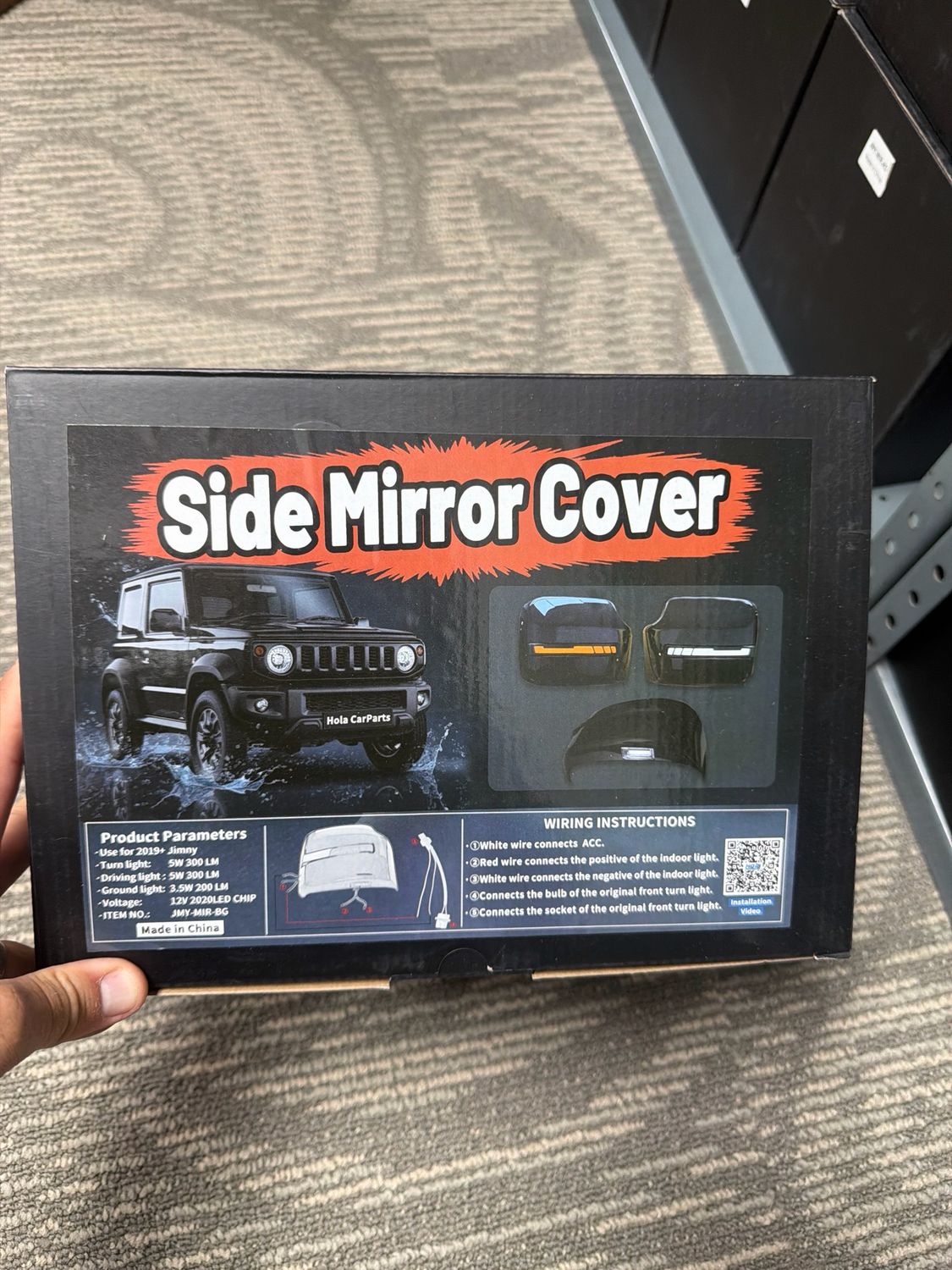 Side mirror cover