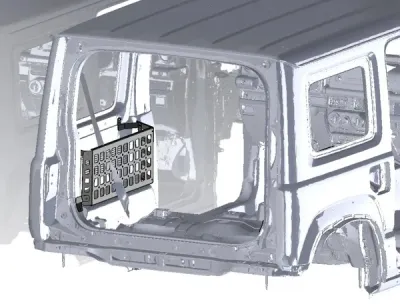 Arkyn Jimny Side Storage Cage Pod/Tray (3 Door Only)