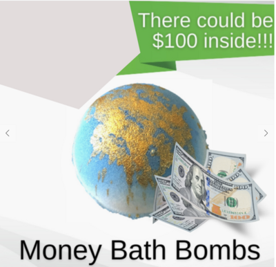 Money Bath Bomb