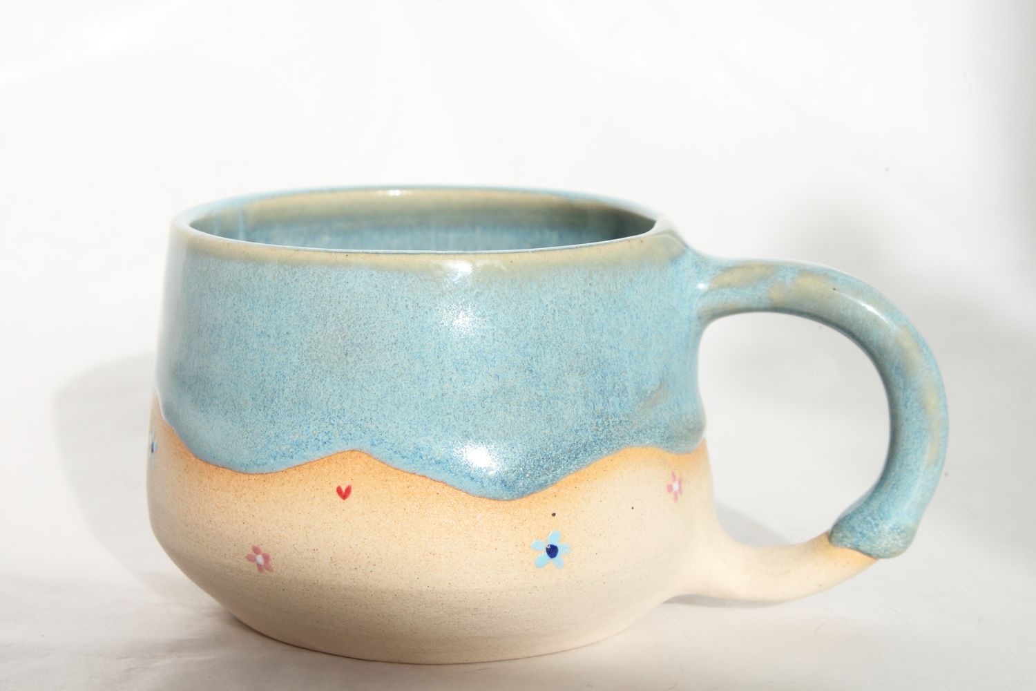Blush Drippy Mug