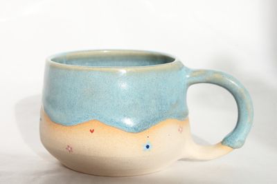 Blush Drippy Mug