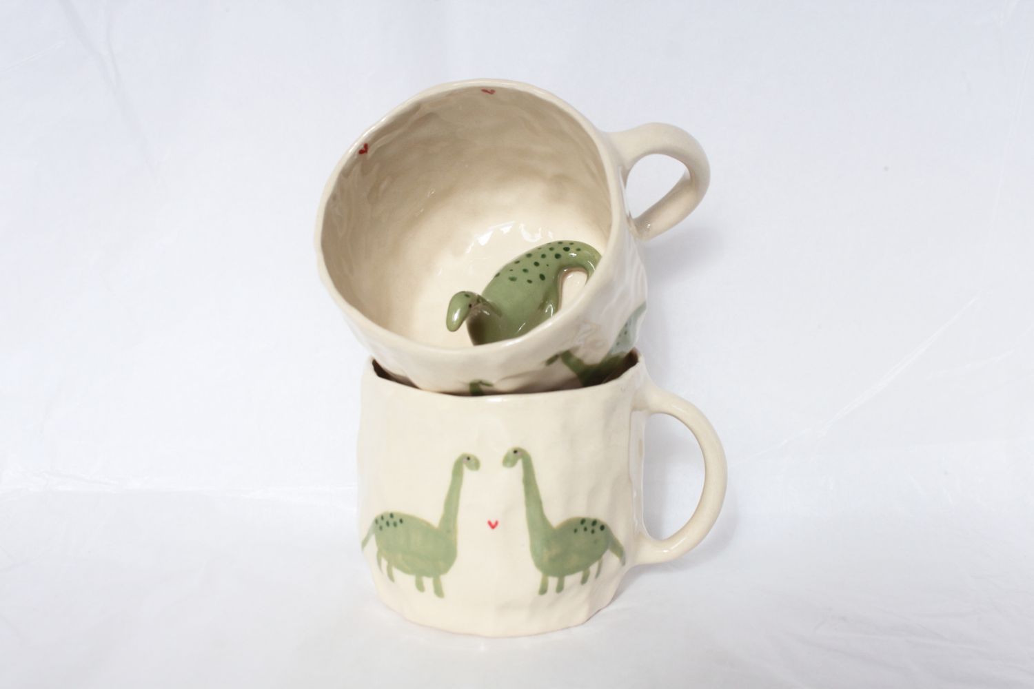 Green Dino Mug