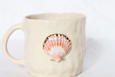 Pink Shell Mug
