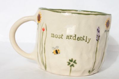 &#39;Most ardently&#39; wildflower Mug