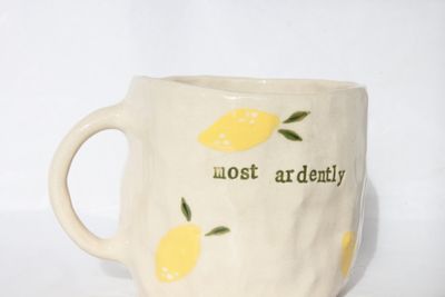 &#39;Most ardently&#39; lemons Mug