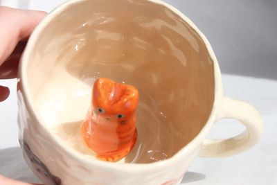 Kitty Cat Mug - ginger cat