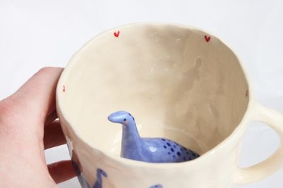 Blue Dino Mug