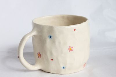 Blush Mug - handpinched
