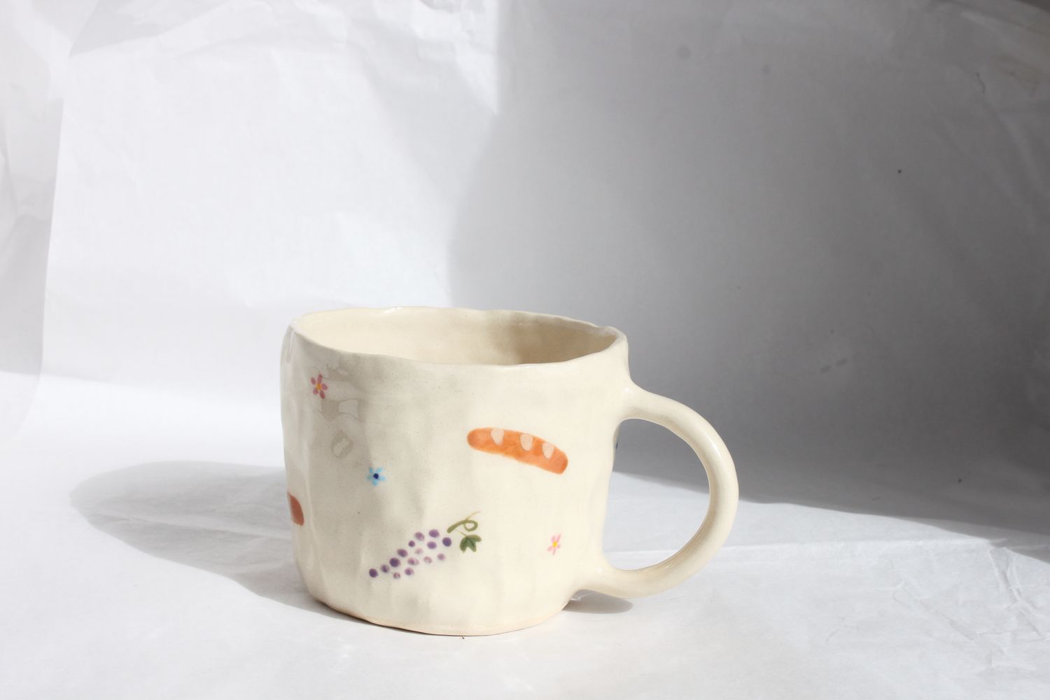 Bread and Grapes Mug