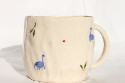 Blue Dino Mug - mini dinos