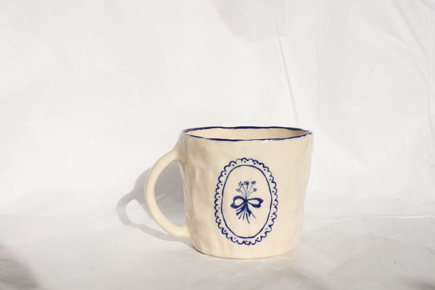 Blue Lace Mug
