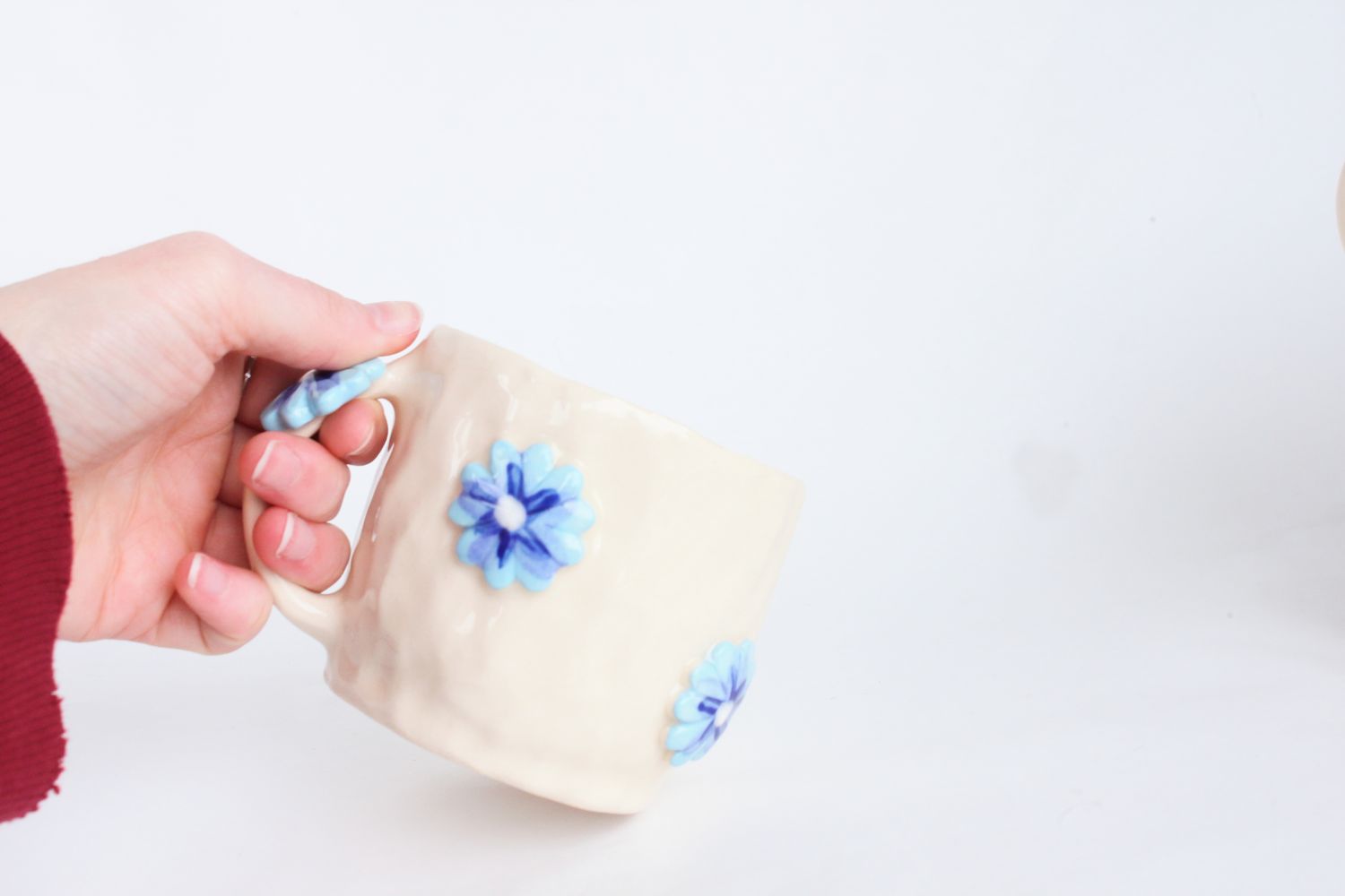 Blue Flower Mug