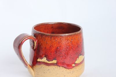 Speckled Golden Molten Mug