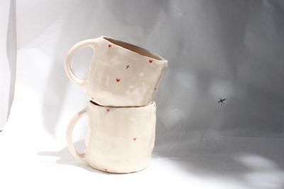 Love Mug - hand pinched