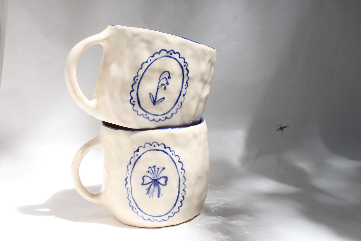 Blue Lace Mug