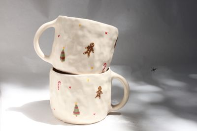 Christmas Mug - gingerbread men
