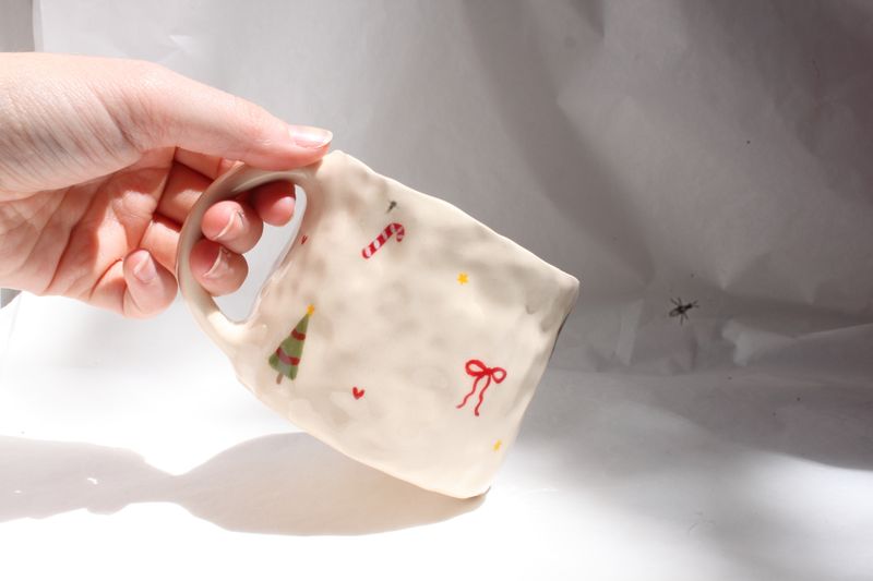 Christmas Mug - bows