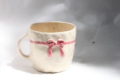 Pink bow Mug